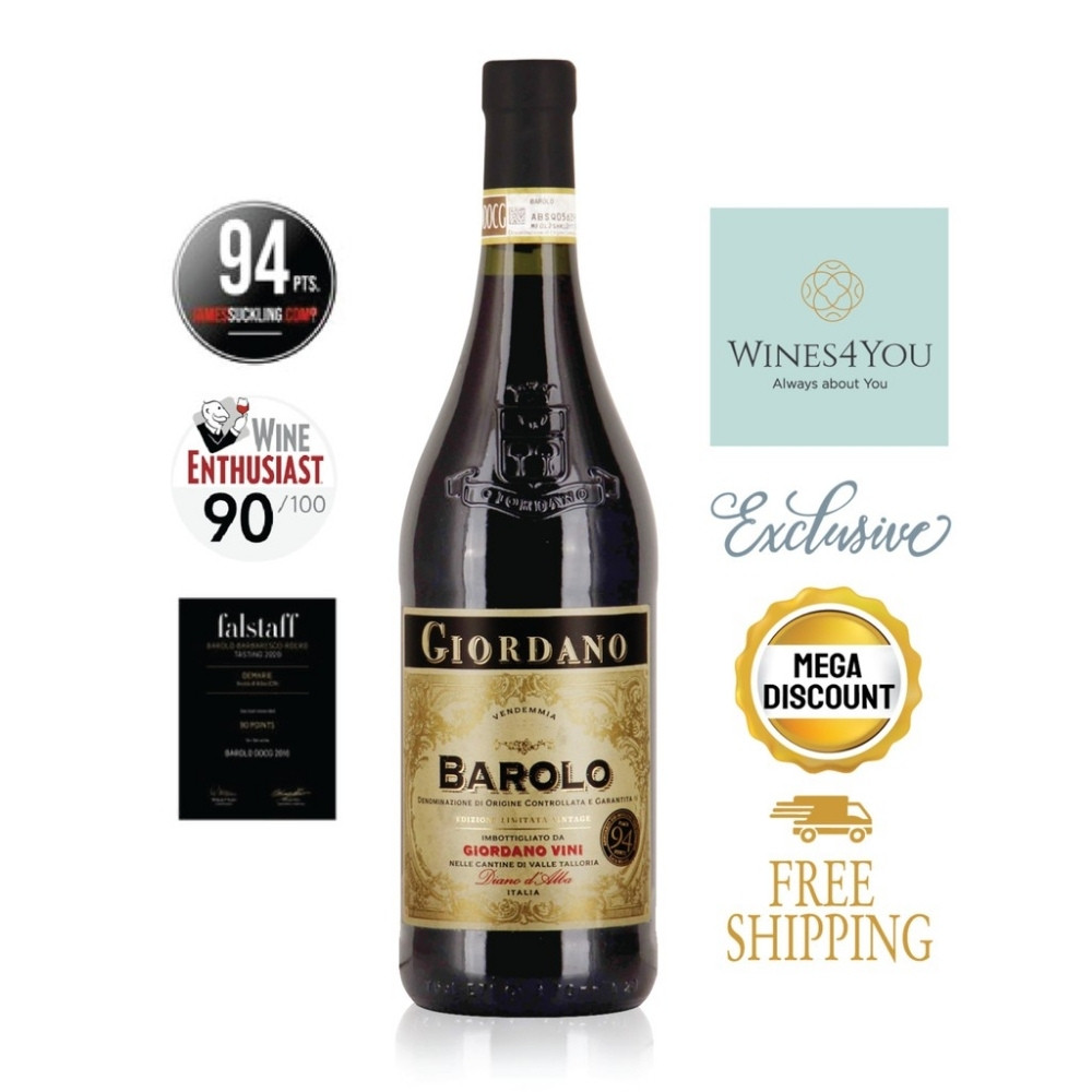 Giordano Barolo DOCG Italy Red Wine 2019